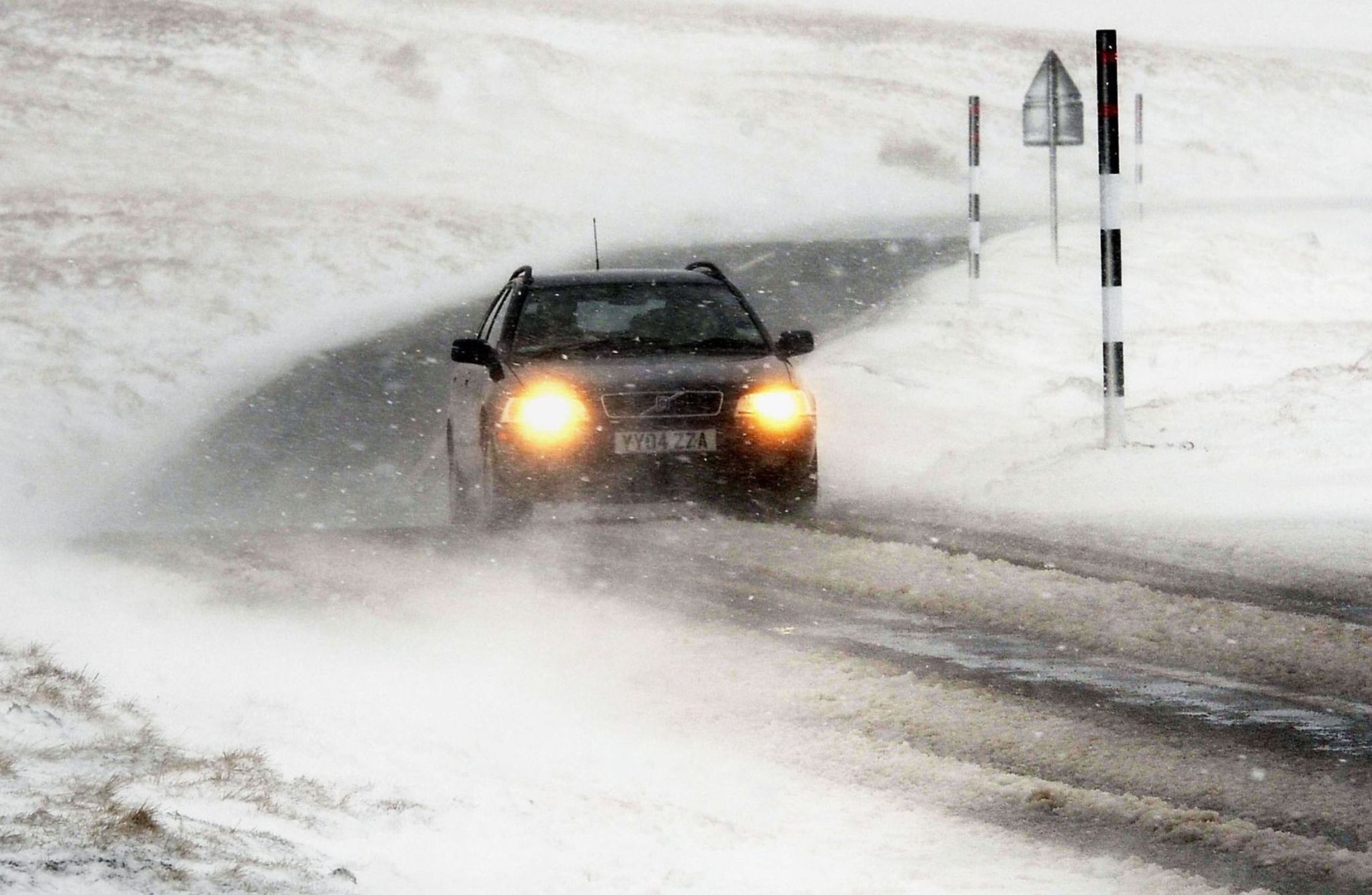 driving in the snow