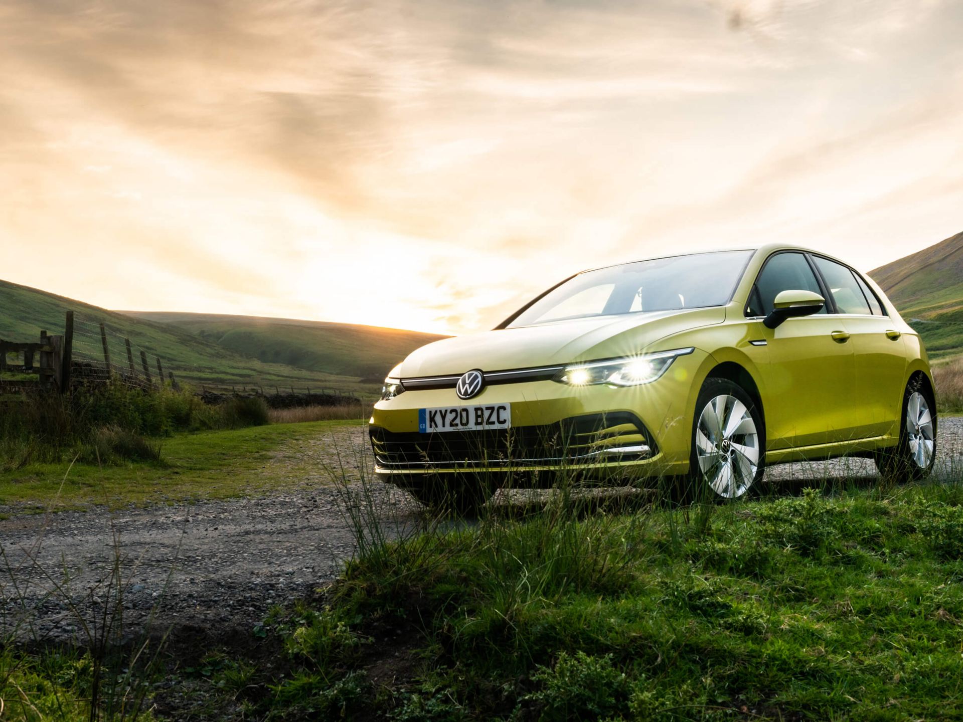 led headlights on volkswagen golf