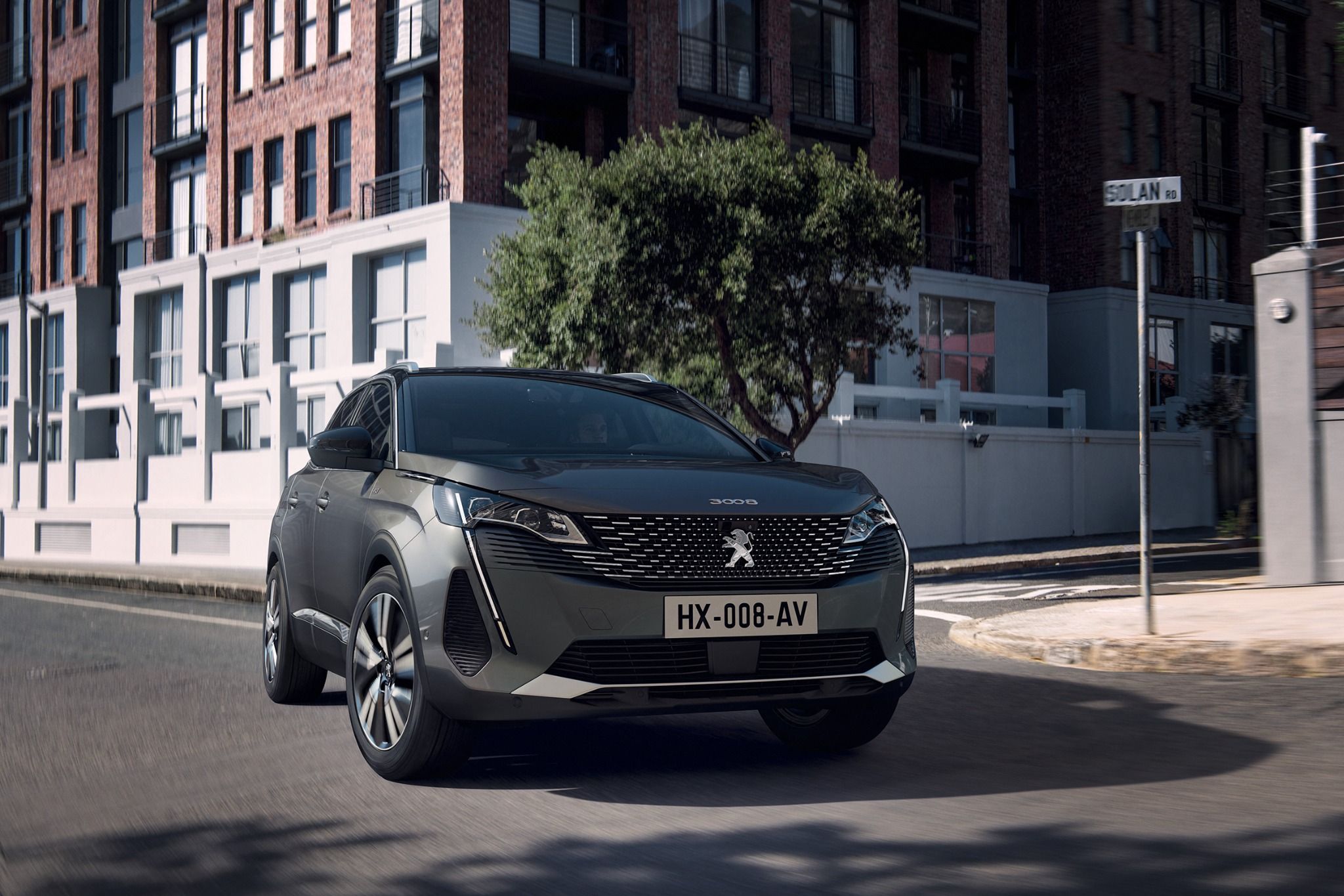 Grey Peugeot 3008