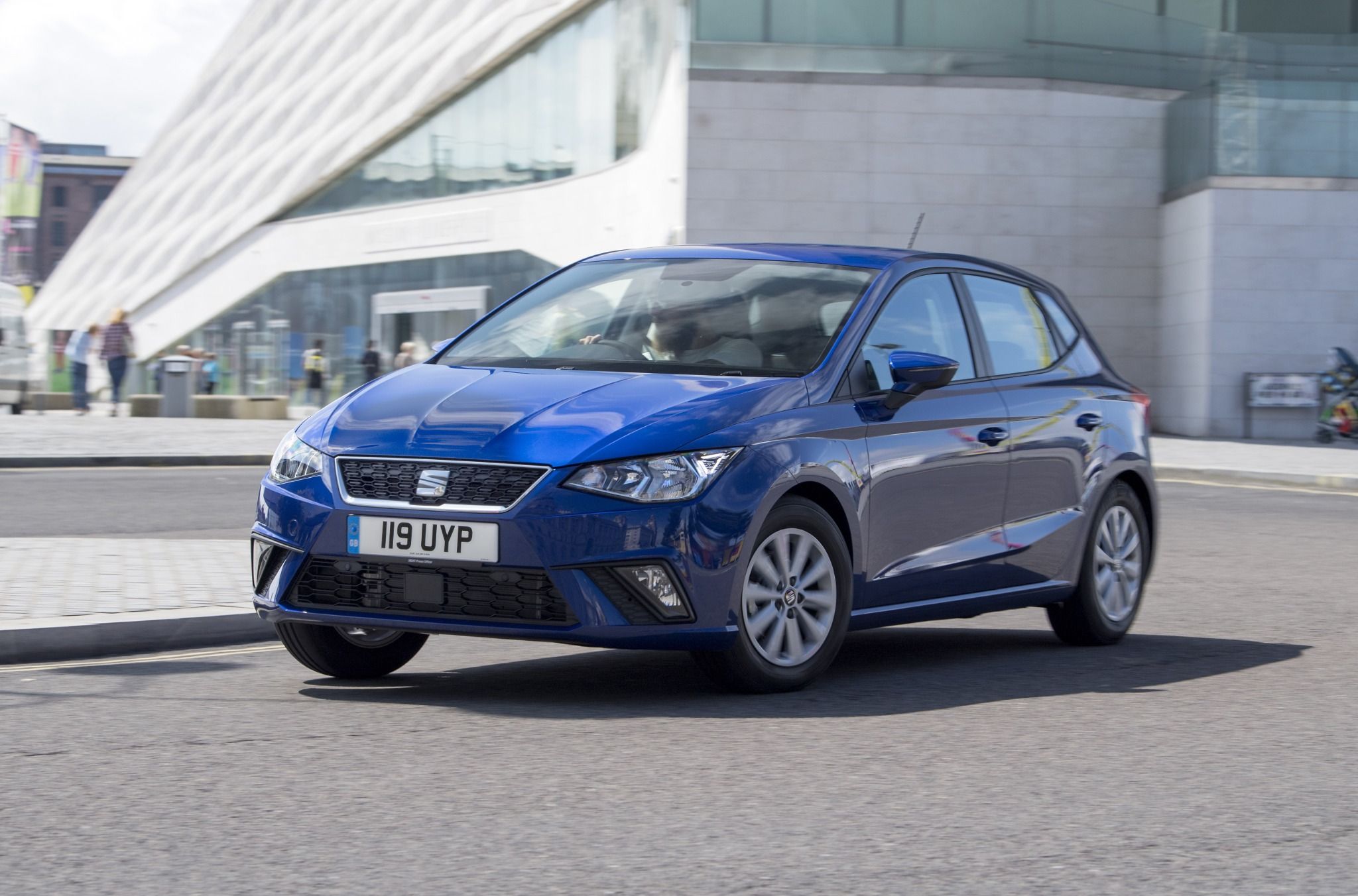 Blue SEAT ibiza