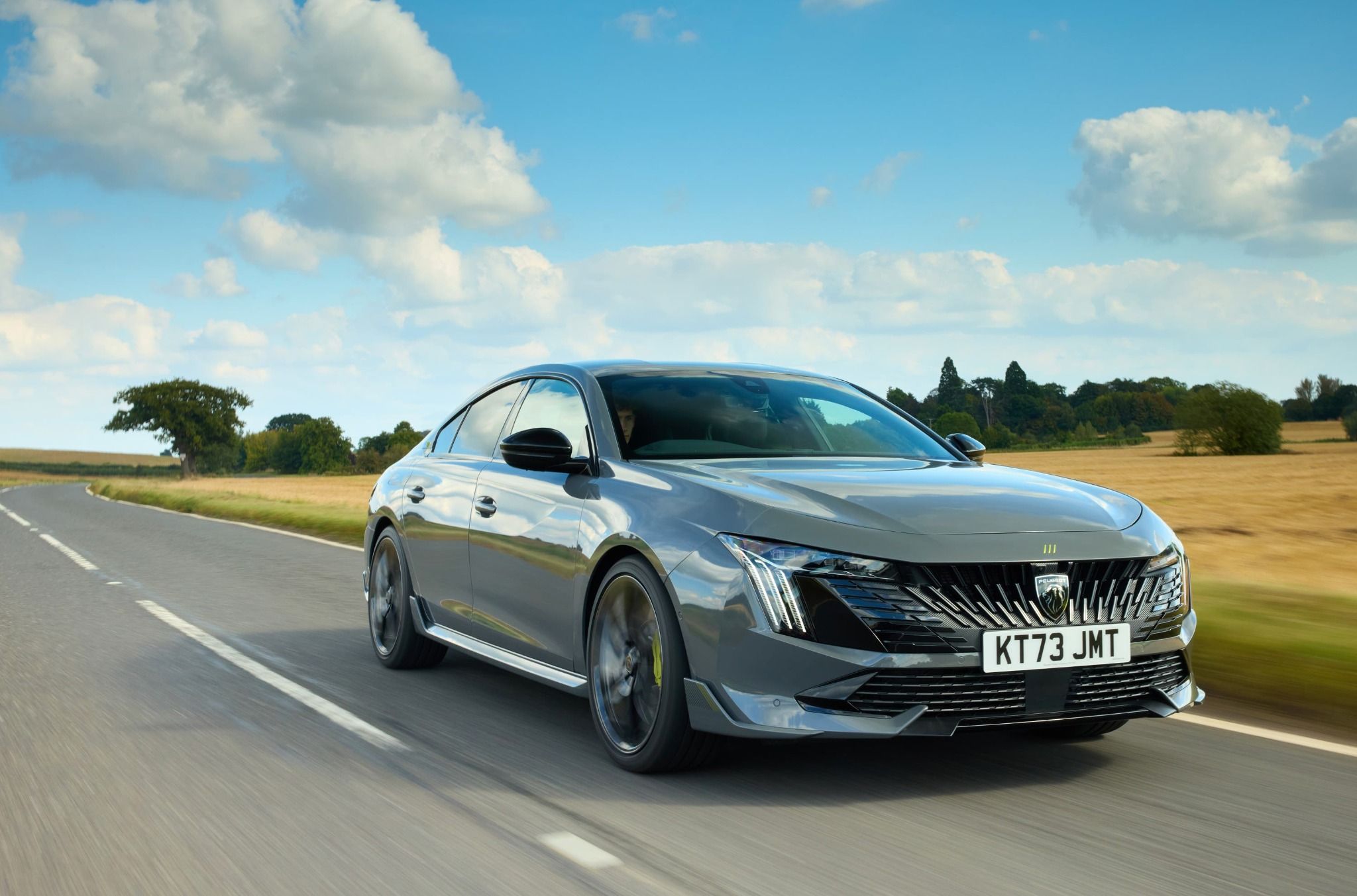 Grey Peugeot 508 PSE